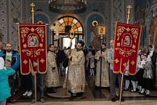 Перенесение мощей святых благоверных князей Петра и Февронии Муромских