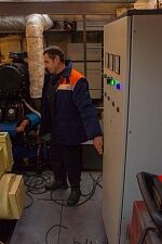 Освящение буксира "Коломенский-805