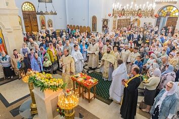 Праздник Преображения отметили на приходе Троицкого храма.