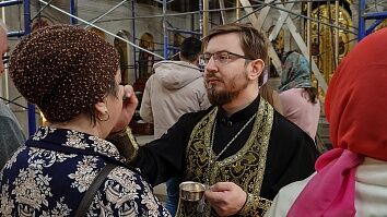 Соборование в Троицком храме