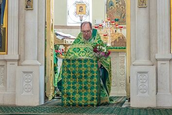 День Святой Троицы. Престольный праздник храма.
