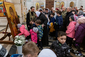 Иерусалимская икона Божией Матери на приходе Троицкого храма