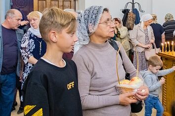 Праздник Преображения отметили на приходе Троицкого храма.