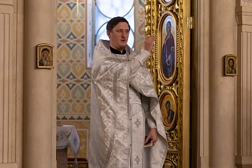 Божественная Литургия в воскресенье, на неделе тридцать первой по Пятидесятнице, по Рождестве Христовом