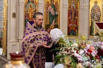 Божественная литургия в воскресенье, на неделе 14-й по Пятидесятнице, по Воздвижении