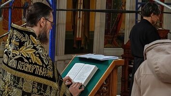 Соборование в Троицком храме