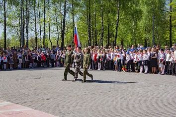 Накануне  Дня Победы