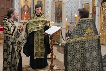 Пассия в Троицком храме