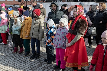 Масленичные гуляние на приходе Троицкого храма г. Коломны (Щурово)