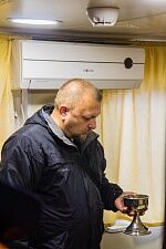 Освящение буксира "Коломенский-805