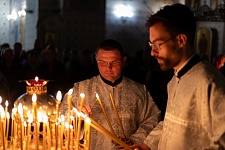 Праздничное богослужение Светлого Христова Воскресения