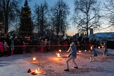 Рождественские гуляния на приходе Троицкого храма. 2024 год