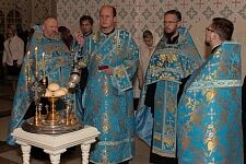 Всенощное бдение в Троицком храме г. Коломны (Щурово).