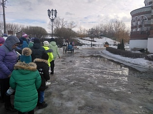 Праздник Масленицы на приходе Троицкого храма