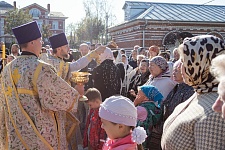 Перенесение мощей святых благоверных князей Петра и Февронии Муромских