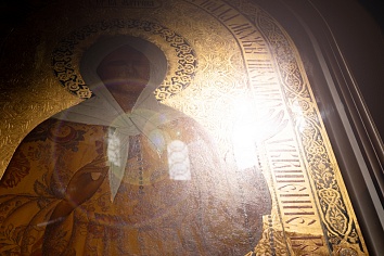 Божественная Литургия в понедельник, на неделе пятой по Пятидесятнице, в день памяти Рождества святого Иоанна Предтечи