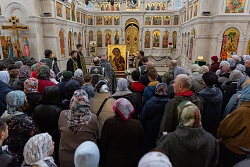 Иерусалимская икона Божией Матери на приходе Троицкого храма