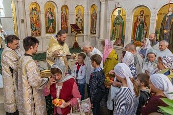 Праздник Преображения отметили на приходе Троицкого храма.
