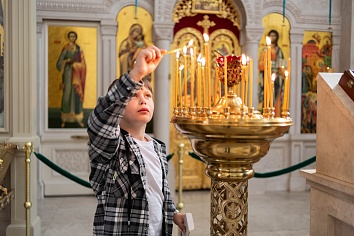 Божественная Литургия в воскресенье, на неделе девятой по Пятидесятнице