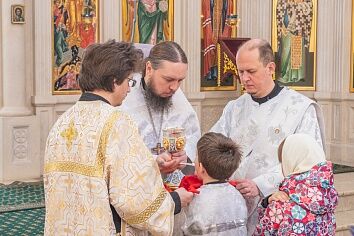 Лазарева суббота на приходе Троицкого храма