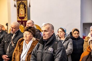 Крещенский сочельник в Троицком храме