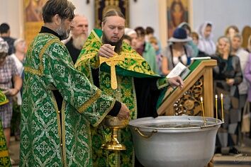 День Святой Троицы. Престольный праздник храма.