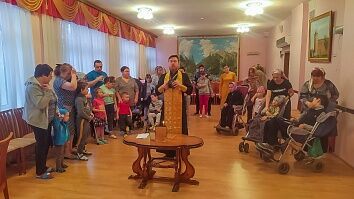 Причастие детей-инвалидов 