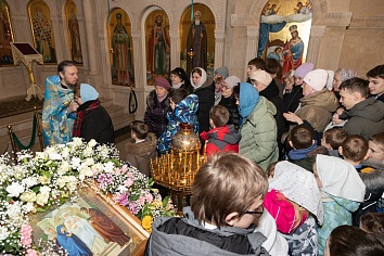Сретение Господне на приходе Троицкого храма