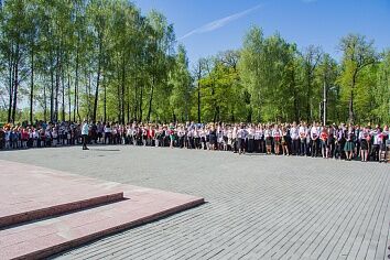 Накануне  Дня Победы