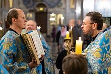 Всенощное бдение в Троицком храме г. Коломны (Щурово).