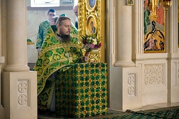 День Святой Троицы. Престольный праздник храма.