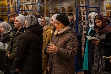 Митрополит Крутицкий и Коломенский Павел посетил Троицкий храм