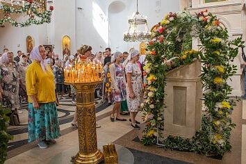 День Святой Троицы. Престольный праздник храма.