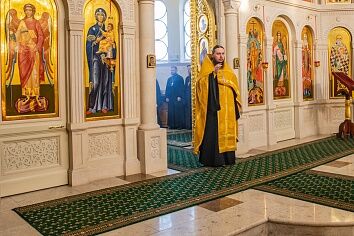 Чин прощения в Троицком храме
