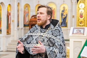 В Троицком храме было совершено таинство Соборования