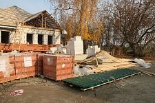 Завершение работ по обрешетке и начало облицовочных работ