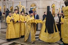 Святейший Патриарх Московский и всея Руси Кирилл совершил чин Великого освящения Троицкого храма г. Коломна (Щурово).