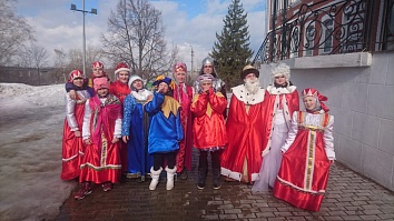 Праздник Масленицы на приходе Троицкого храма