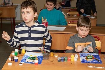 Занятие в Воскресной школе - Притча о блудном сыне. 