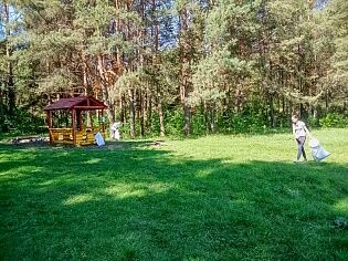 Состоялось благоустройство источника свт. Николая в Полянах