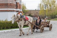 Праздник Пасхи на приходе Троицкого храма. Гуляния. 2021 год.