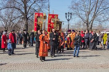 Праздник Пасхи на приходе Троицкого храма