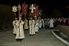 Пасхальная служба в Троицком храме-2018