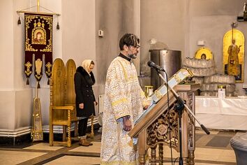 Крещенский сочельник в Троицком храме