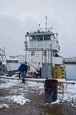 Освящение буксира "Коломенский-805