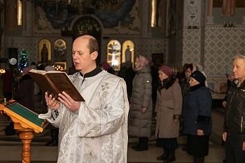 Литургия в день Навечерия Богоявления