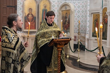 Пассия в Троицком храме