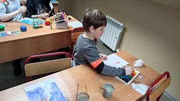 Занятие в Воскресной школе - Крестопоклонная неделя