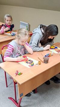 В Воскресной школе ребята обсуждали второе пришествие Иисуса Христа. 