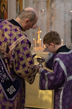 Божественная литургия второй недели Великого поста